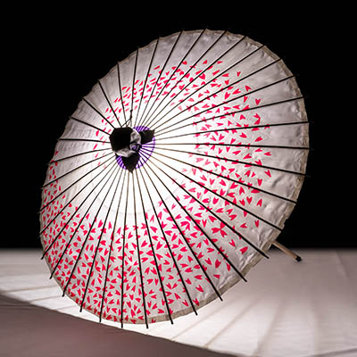 桜渦 白地桜色 画像2